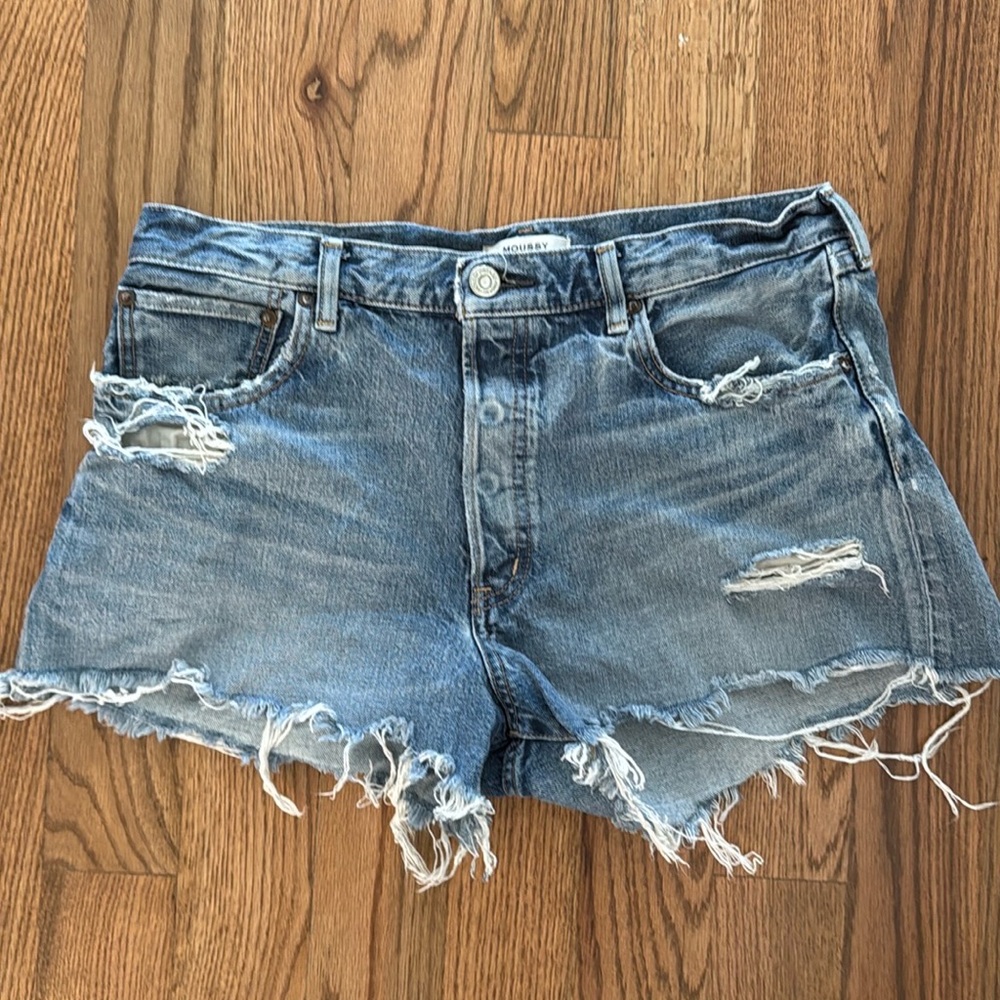 Moussey vintage Chester denim shorts size 31